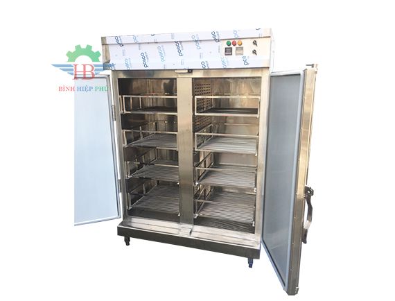 Tủ sấy khay inox công nghiệp